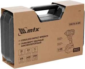 MTX CIWU-BL-20-600 гайковерт ударный аккумуляторный