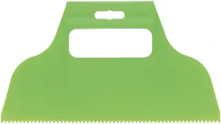 Сибртех шпатель зубчатый для клея пластиковый