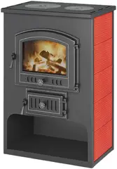Везувий ПК-03 224 печь-камин с плитой