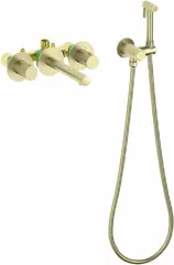 Timo Saona смеситель для раковины с гигиеническим душем