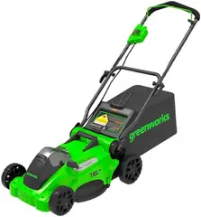Greenworks GD40LM16XK5 газонокосилка аккумуляторная