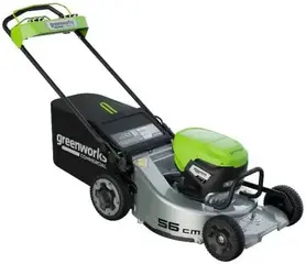 Greenworks OptimusTM LM221S газонокосилка аккумуляторная самоходная