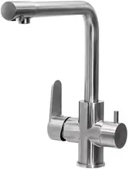Профсан Steel ПСМ-300-22 смеситель для кухни с подключением к фильтру