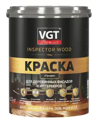 ВГТ краска для деревянных фасадов и интерьеров профи