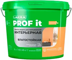Лакра Prof It краска акриловая влагостойкая