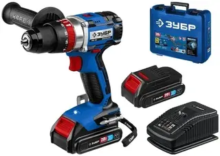 Зубр Профессионал DBS-201-22 дрель-шуруповерт ударная аккумуляторная бесщеточная