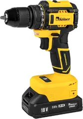 Kolner KDD 18BL дрель-шуруповерт аккумуляторная