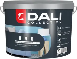 Dali Collection Uno краска укрывистая для стен и потолков
