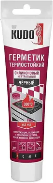 Kudo герметик термостойкий нейтральный силиконовый