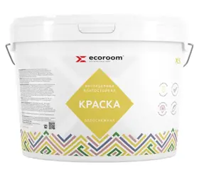 Ecoroom Х-5 краска интерьерная акриловая влагостойкая белоснежная