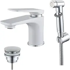 Lemark Allegro LM5916 смеситель для раковины с гигиеническим душем
