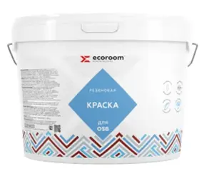 Ecoroom краска резиновая для OSB