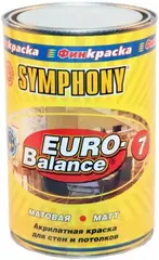 Финкраска Симфония Euro-Balance 7 акрилатная краска для стен и потолков