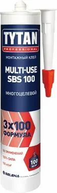 Титан Professional Multi-Use SBS 100 монтажный клей многоцелевой для внутренних и наружных работ