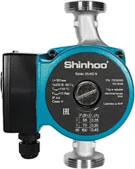 Shinhoo Basic 25-6S N насос циркуляционный