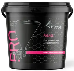 Аквест Pro Fasade краска акриловая атмосферостойкая