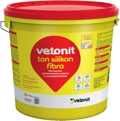 Вебер Ветонит Ton Silikon Fibra краска фасадная силиконовая с микроволокном