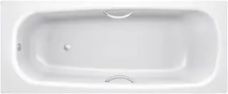 BLB Universal HG B75H ванна стальная с шумоизоляцией и отверстиями для ручек