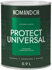 Командор Protect Universal эмаль универсальная полуматовая для дерева и металла
