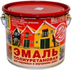 Мультипротект ПУ эмаль универсальная для наружных и внутренних работ