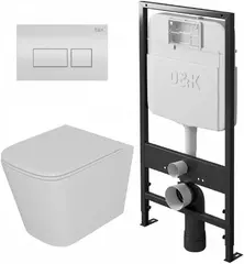 D&K DT1516016 + DI8055119 комплект унитаз с инсталляцией
