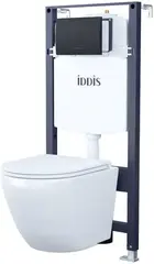 Iddis BASBQ02i73 унитаз c инсталляцией комплект 3 в 1