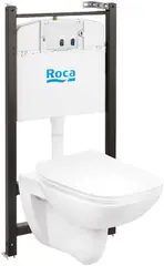 Roca Debba унитаз с инсталляцией комплект 3 в 1