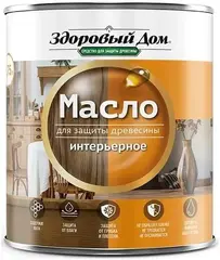 Здоровый Дом масло интерьерное для защиты древесины