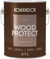 Командор Wood Protect антисептик лессирующий для фасадов