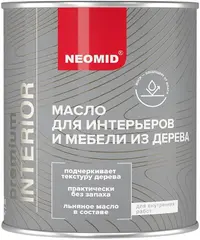 Неомид Premium Interior масло для интерьеров и мебели из дерева