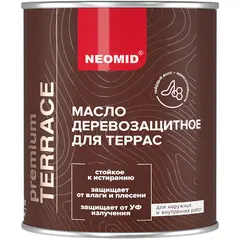 Неомид Premium Terrace масло деревозащитное для террас