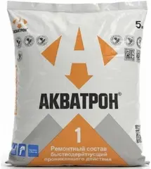 Акватрон 1 состав ремонтный быстротвердеющий