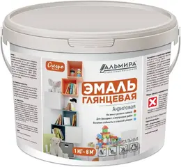 Альмира эмаль акриловая глянцевая универсальная