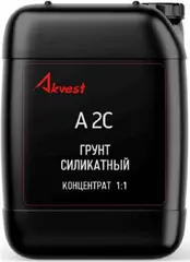 Аквест А 2С грунт-концентрат силикатный 1:1