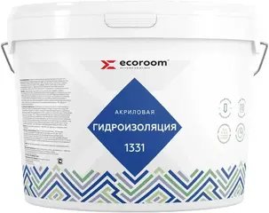 Ecoroom 1331 гидроизоляция акриловая эластичная