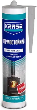 Krass герметик силиконовый термостойкий 315°С