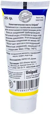 Unipak №1 комплект паста + лен