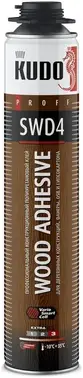 Kudo Proff Wood Adhesive SWD4 клей-пена для деревянных конструкций