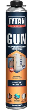 Титан Professional Gun монтажная пена профессиональная