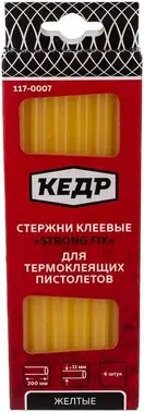 Кедр стержни клеевые для термопистолета