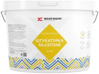 Ecoroom Silkstone Шуба штукатурка декоративная силиконовая