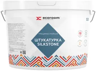 Ecoroom Silkstone S-3 штукатурка декоративная структурная трещиностойкая