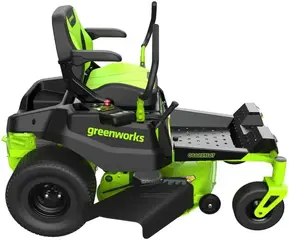 Greenworks GC82ZT107 райдер садовый аккумуляторный с нулевым радиусом разворота