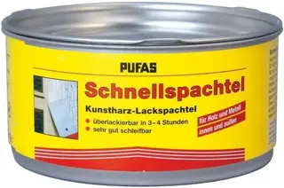 Пуфас Schnellspachtel быстросохнущая шпаклевочная масса
