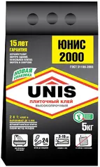Юнис 2000 плиточный клей высокопрочный