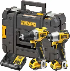 Dewalt DCK2110L2T набор аккумуляторный дрель-шуруповерт + шуруповерт