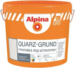 Alpina Expert грунтовка под штукатурку кварц-грунт