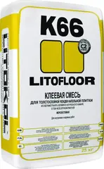 Литокол Litofloor K66 клеевая смесь для толстослойной укладки напольной плитки