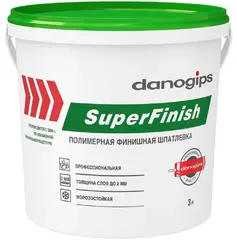 Danogips Superfinish полимерная финишная шпатлевка