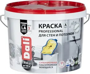 Dali Professional краска для стен и потолков акриловая латексная